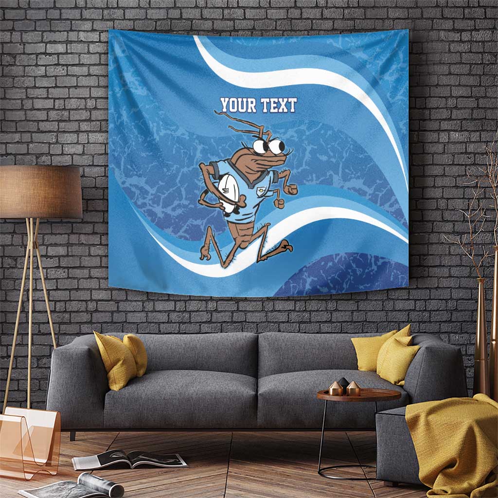 Custom NSW Cockroaches Blues Tapestry New South Wales Origin No1