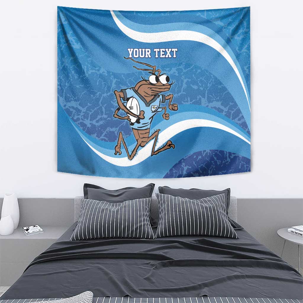 Custom NSW Cockroaches Blues Tapestry New South Wales Origin No1