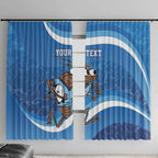 Custom NSW Cockroaches Blues Window Curtain New South Wales Origin No1