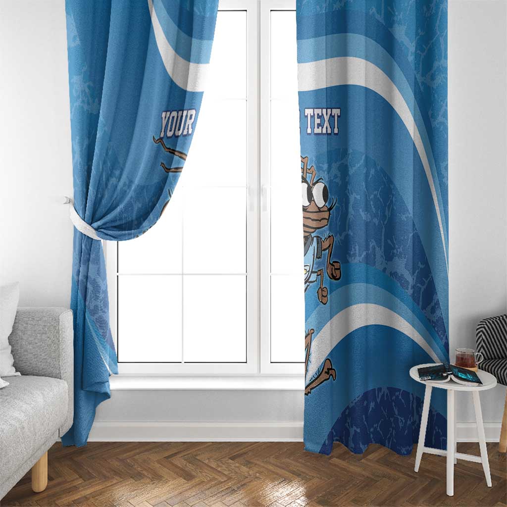Custom NSW Cockroaches Blues Window Curtain New South Wales Origin No1