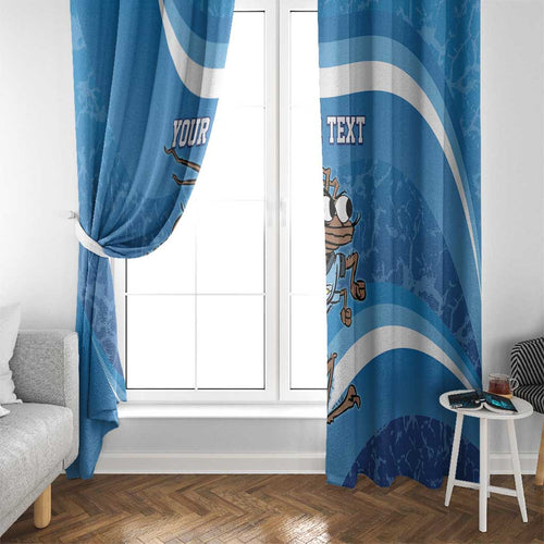Custom NSW Cockroaches Blues Window Curtain New South Wales Origin No1
