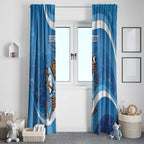 Custom NSW Cockroaches Blues Window Curtain New South Wales Origin No1