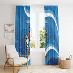 Custom NSW Cockroaches Blues Window Curtain New South Wales Origin No1