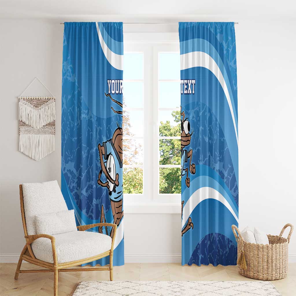 Custom NSW Cockroaches Blues Window Curtain New South Wales Origin No1