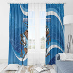 Custom NSW Cockroaches Blues Window Curtain New South Wales Origin No1