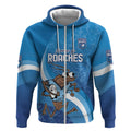 Custom NSW Cockroaches Blues Zip Hoodie New South Wales Origin No1