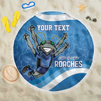 Custom NSW Cockroaches Blues Beach Blanket New South Wales Origin No2