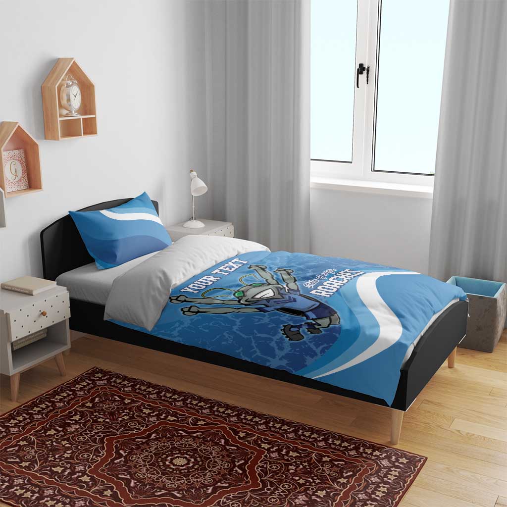 Custom NSW Cockroaches Blues Bedding Set New South Wales Origin No2