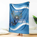 Custom NSW Cockroaches Blues Blanket New South Wales Origin No2