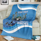 Custom NSW Cockroaches Blues Blanket New South Wales Origin No2