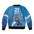 Custom NSW Cockroaches Blues Bomber Jacket New South Wales Origin No2