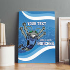 Custom NSW Cockroaches Blues Canvas Wall Art New South Wales Origin No2
