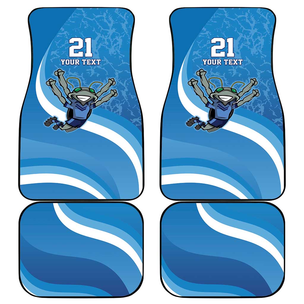 Custom NSW Cockroaches Blues Car Mats New South Wales Origin No2