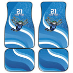 Custom NSW Cockroaches Blues Car Mats New South Wales Origin No2