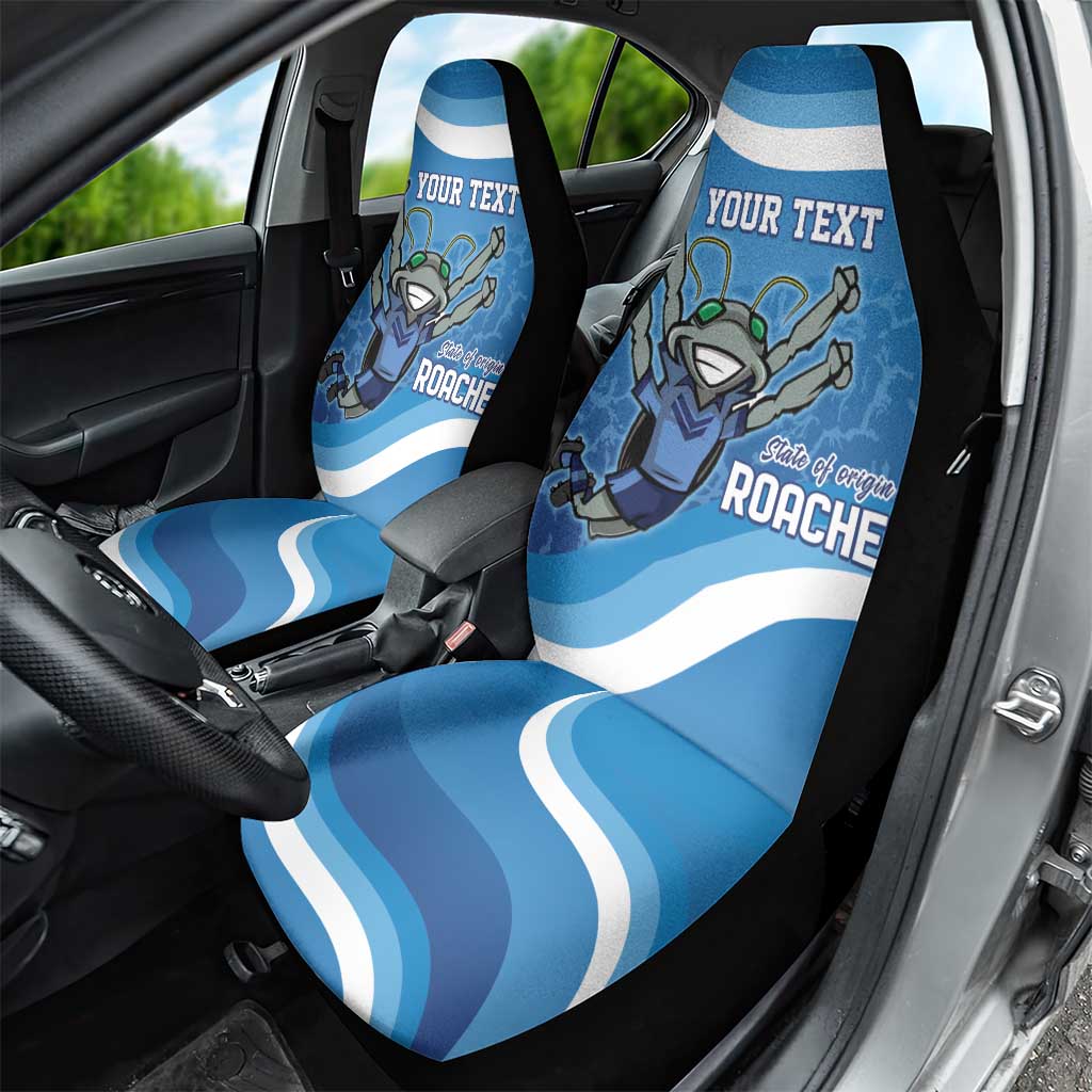 Custom NSW Cockroaches Blues Car Seat Cover New South Wales Origin No2