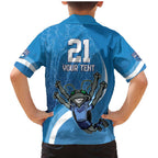 Custom NSW Cockroaches Blues Family Matching Mermaid Dress and Hawaiian Shirt New South Wales Origin No2