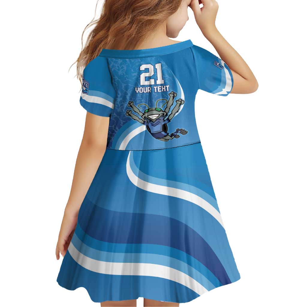 Custom NSW Cockroaches Blues Family Matching Summer Maxi Dress and Hawaiian Shirt New South Wales Origin No2