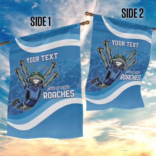 Custom NSW Cockroaches Blues Garden Flag New South Wales Origin No2