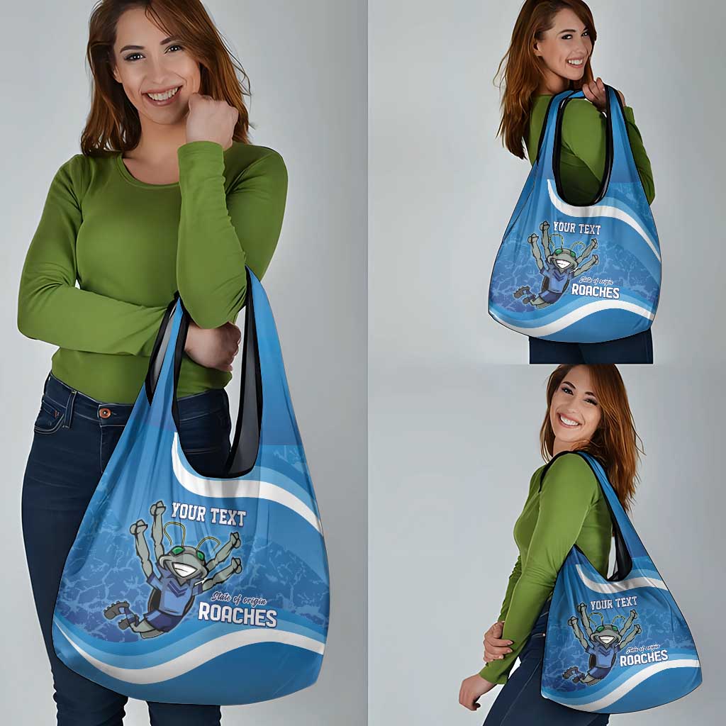 Custom NSW Cockroaches Blues Grocery Bag New South Wales Origin No2