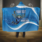 Custom NSW Cockroaches Blues Hooded Blanket New South Wales Origin No2
