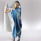 Custom NSW Cockroaches Blues Hooded Blanket New South Wales Origin No2