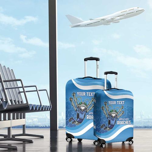 Custom NSW Cockroaches Blues Luggage Cover New South Wales Origin No2