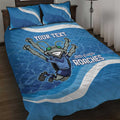 Custom NSW Cockroaches Blues Quilt Bed Set New South Wales Origin No2