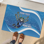 Custom NSW Cockroaches Blues Rubber Doormat New South Wales Origin No2