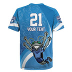 Custom NSW Cockroaches Blues Rugby Jersey New South Wales Origin No2
