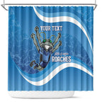 Custom NSW Cockroaches Blues Shower Curtain New South Wales Origin No2