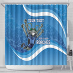 Custom NSW Cockroaches Blues Shower Curtain New South Wales Origin No2