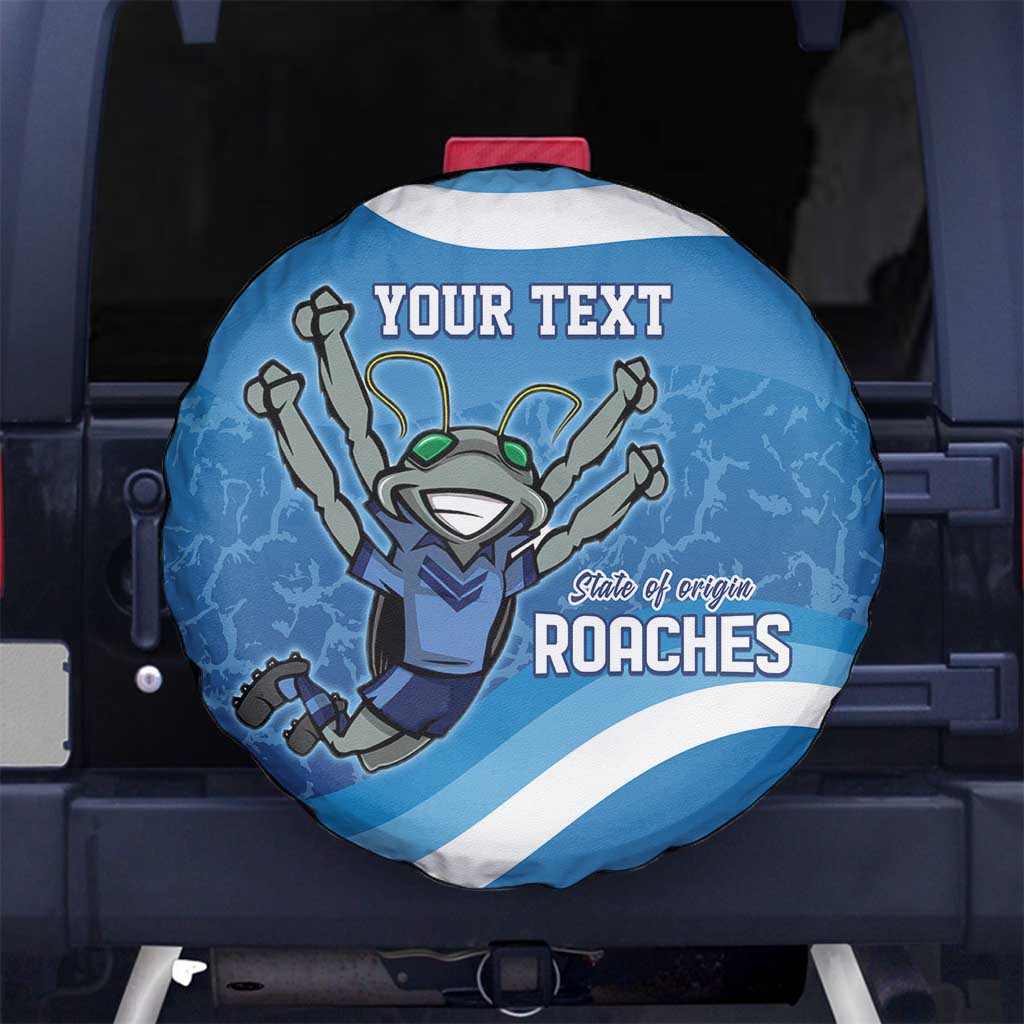 Custom NSW Cockroaches Blues Spare Tire Cover New South Wales Origin No2