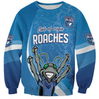 Custom NSW Cockroaches Blues Sweatshirt New South Wales Origin No2