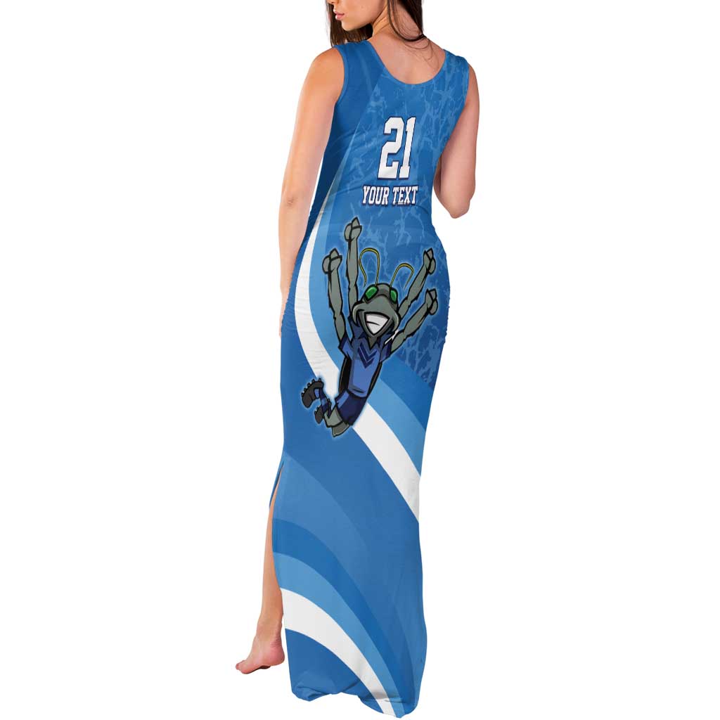 Custom NSW Cockroaches Blues Tank Maxi Dress New South Wales Origin No2
