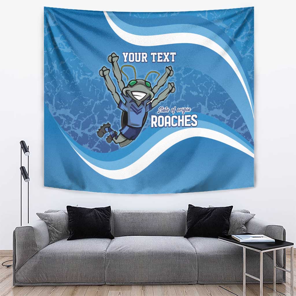 Custom NSW Cockroaches Blues Tapestry New South Wales Origin No2