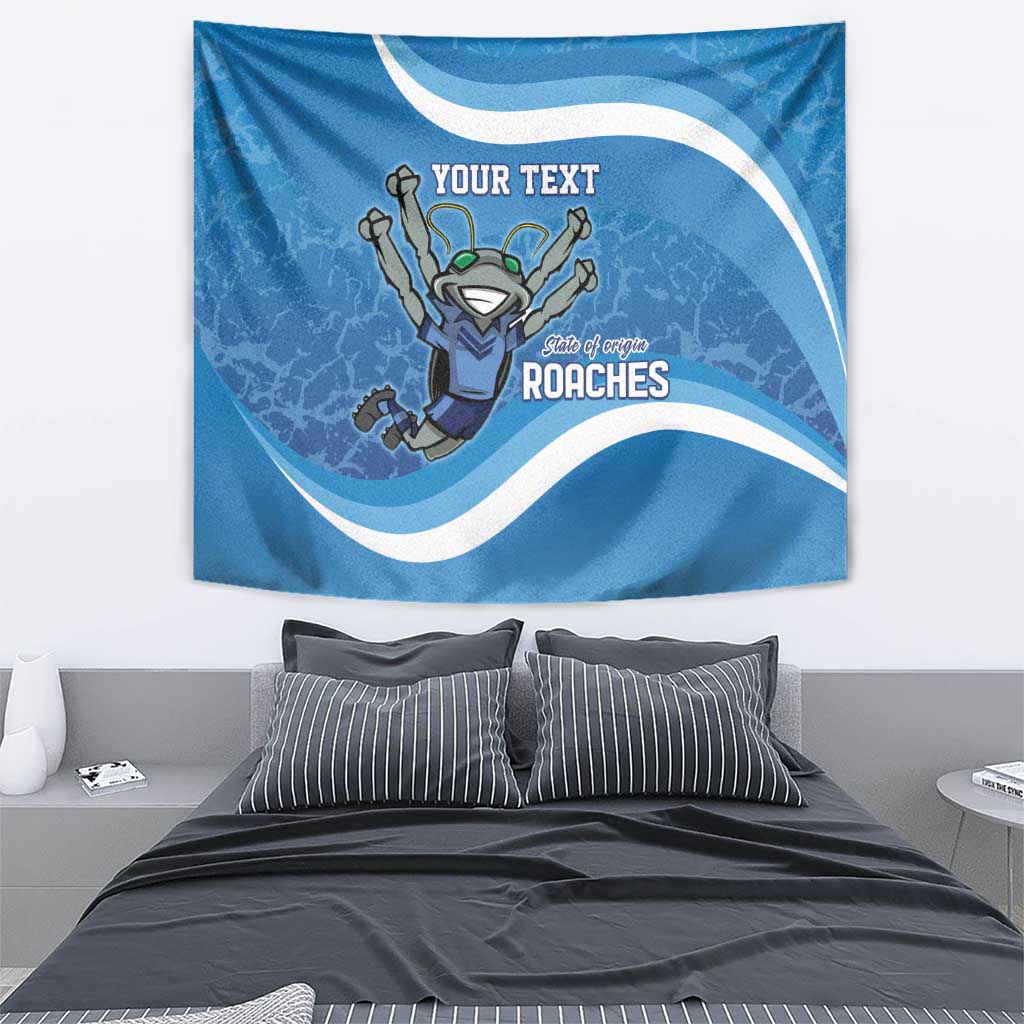 Custom NSW Cockroaches Blues Tapestry New South Wales Origin No2