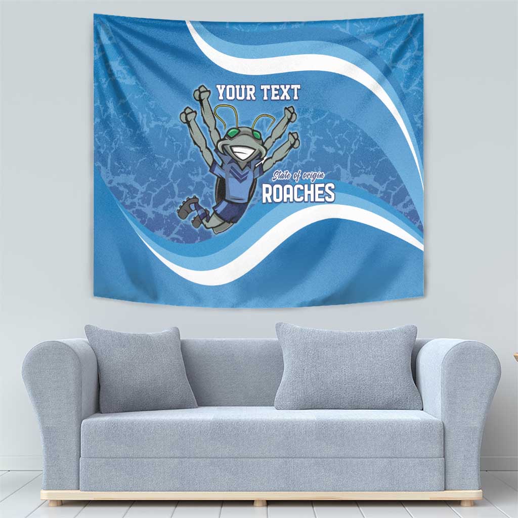 Custom NSW Cockroaches Blues Tapestry New South Wales Origin No2