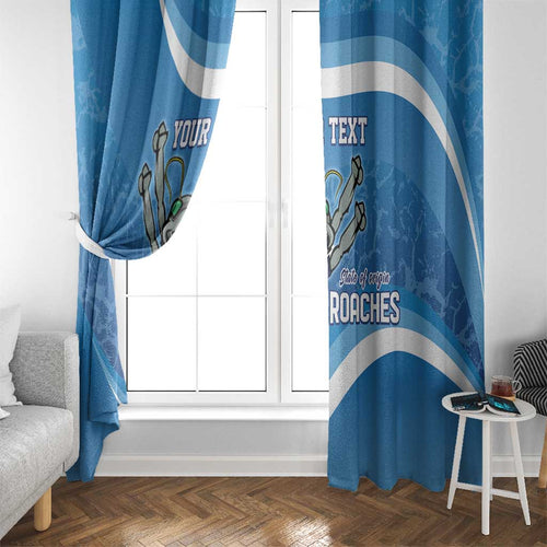 Custom NSW Cockroaches Blues Window Curtain New South Wales Origin No2