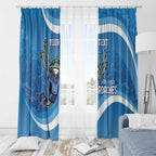 Custom NSW Cockroaches Blues Window Curtain New South Wales Origin No2