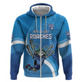 Custom NSW Cockroaches Blues Zip Hoodie New South Wales Origin No2