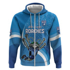 Custom NSW Cockroaches Blues Zip Hoodie New South Wales Origin No2