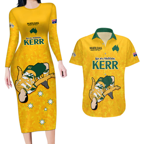 sam-kerr-matildas-couples-matching-long-sleeve-bodycon-dress-and-hawaiian-shirt-australia-soccer-go-world-cup-2023