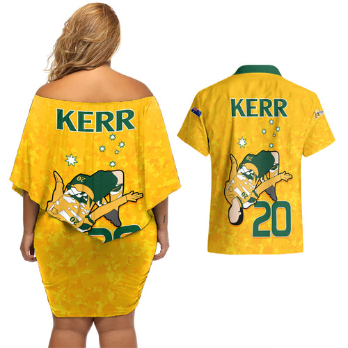 sam-kerr-matildas-couples-matching-off-shoulder-short-dress-and-hawaiian-shirt-australia-soccer-go-world-cup-2023