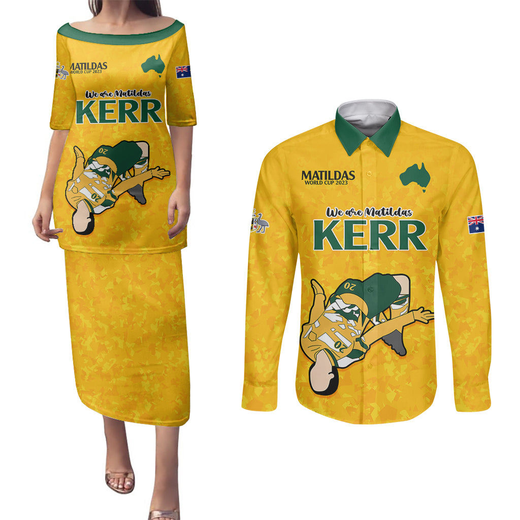 sam-kerr-matildas-couples-matching-puletasi-dress-and-long-sleeve-button-shirts-australia-soccer-go-world-cup-2023