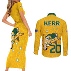 sam-kerr-matildas-couples-matching-short-sleeve-bodycon-dress-and-long-sleeve-button-shirts-australia-soccer-go-world-cup-2023