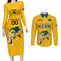 custom-sam-kerr-matildas-couples-matching-long-sleeve-bodycon-dress-and-long-sleeve-button-shirts-australia-soccer-go-world-cup-2023