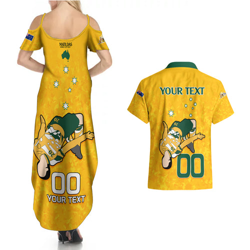 custom-sam-kerr-matildas-couples-matching-summer-maxi-dress-and-hawaiian-shirt-australia-soccer-go-world-cup-2023