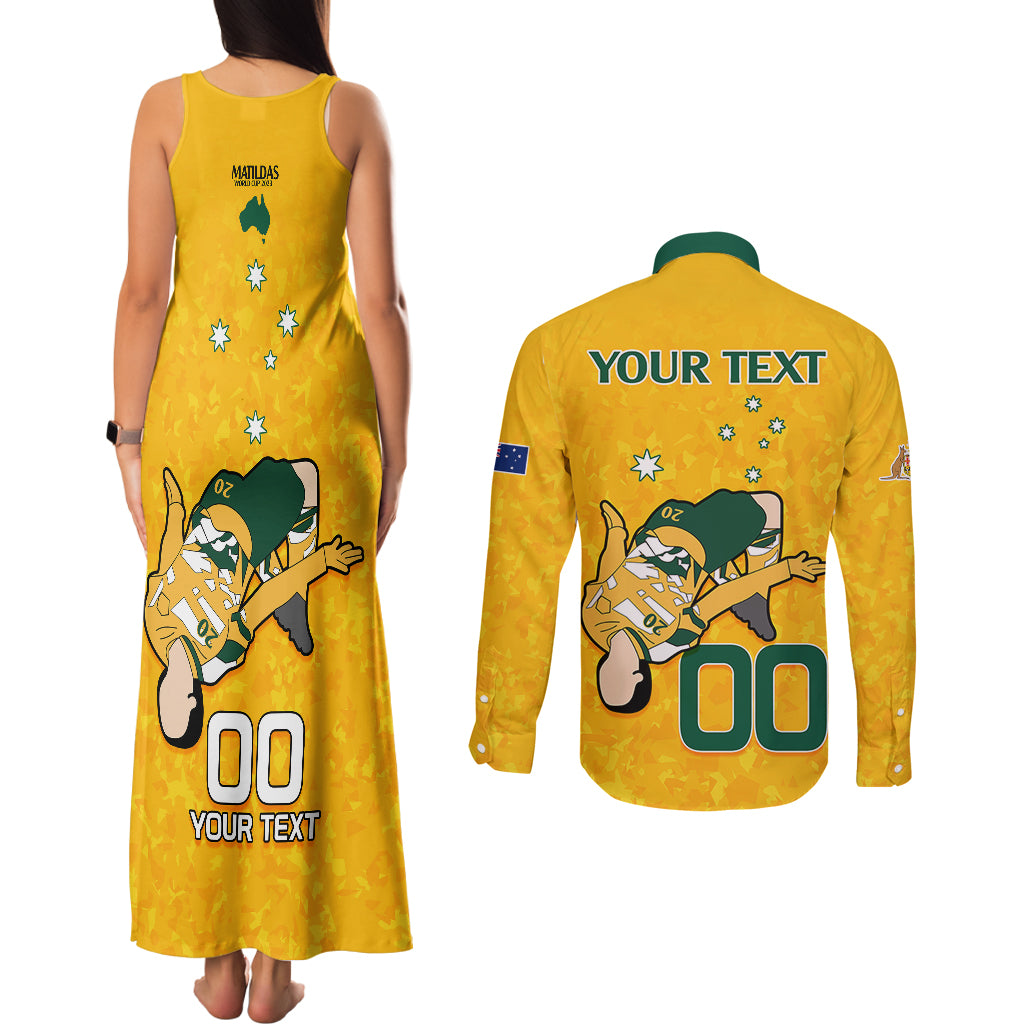 custom-sam-kerr-matildas-couples-matching-tank-maxi-dress-and-long-sleeve-button-shirts-australia-soccer-go-world-cup-2023