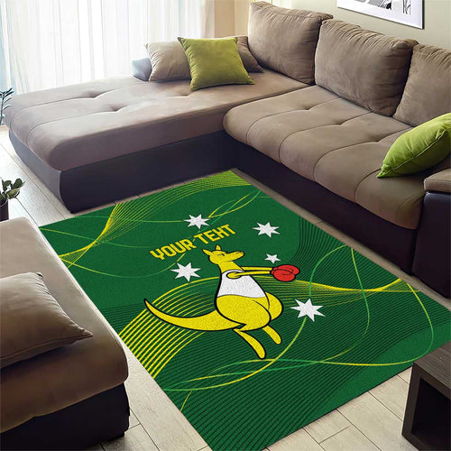 Personalised Australia Go Paris 2024 Area Rug National Color Ver1
