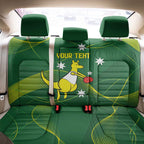 Personalised Australia Go Paris 2024 Back Car Seat Cover National Color Ver1